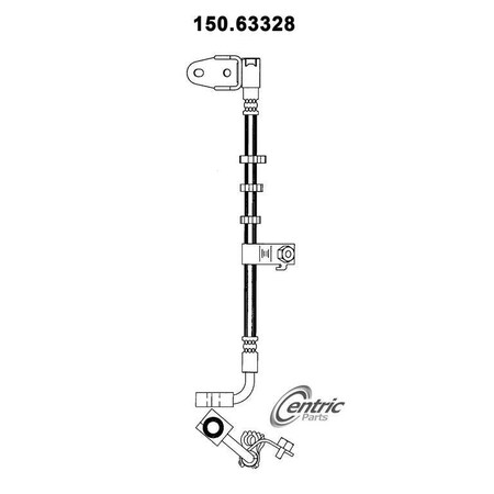 Centric Parts Brake Hose, 150.63328 150.63328